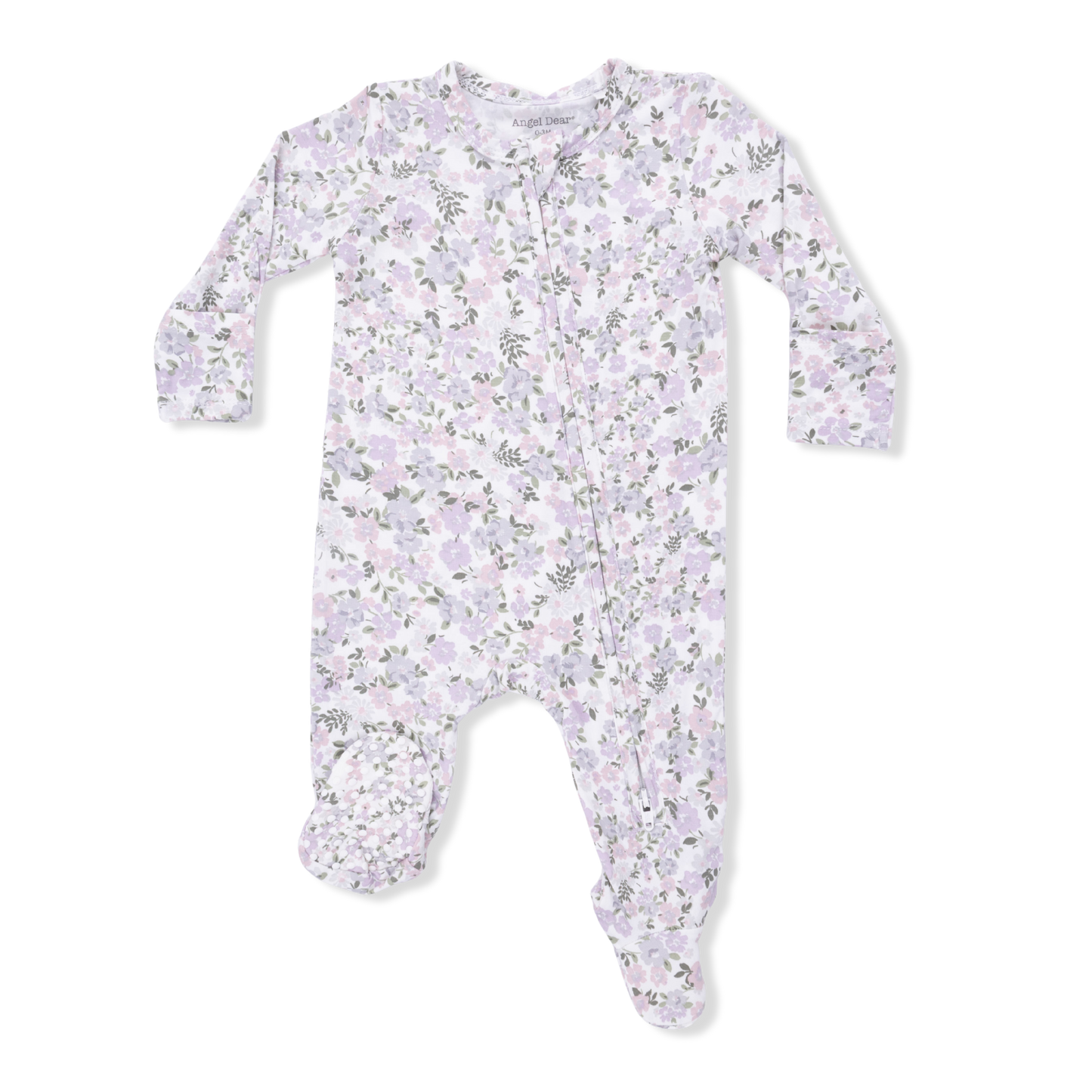 Shannon Floral - Zipper Footie