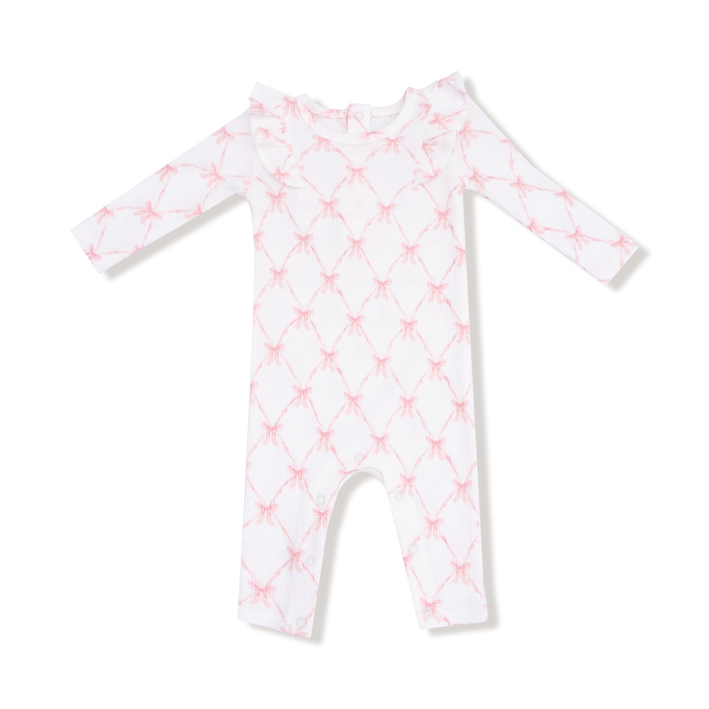 Ribbon Bow Trellis Romper