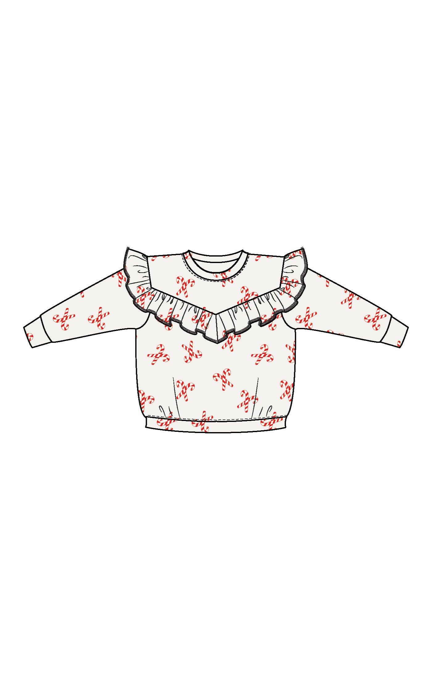 Candy Canes Top