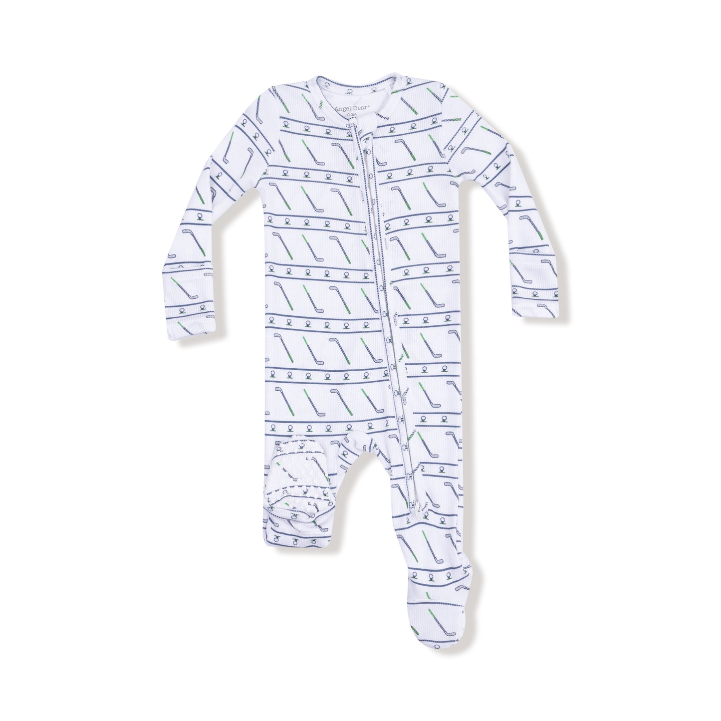 Golf Club Zipper Footie