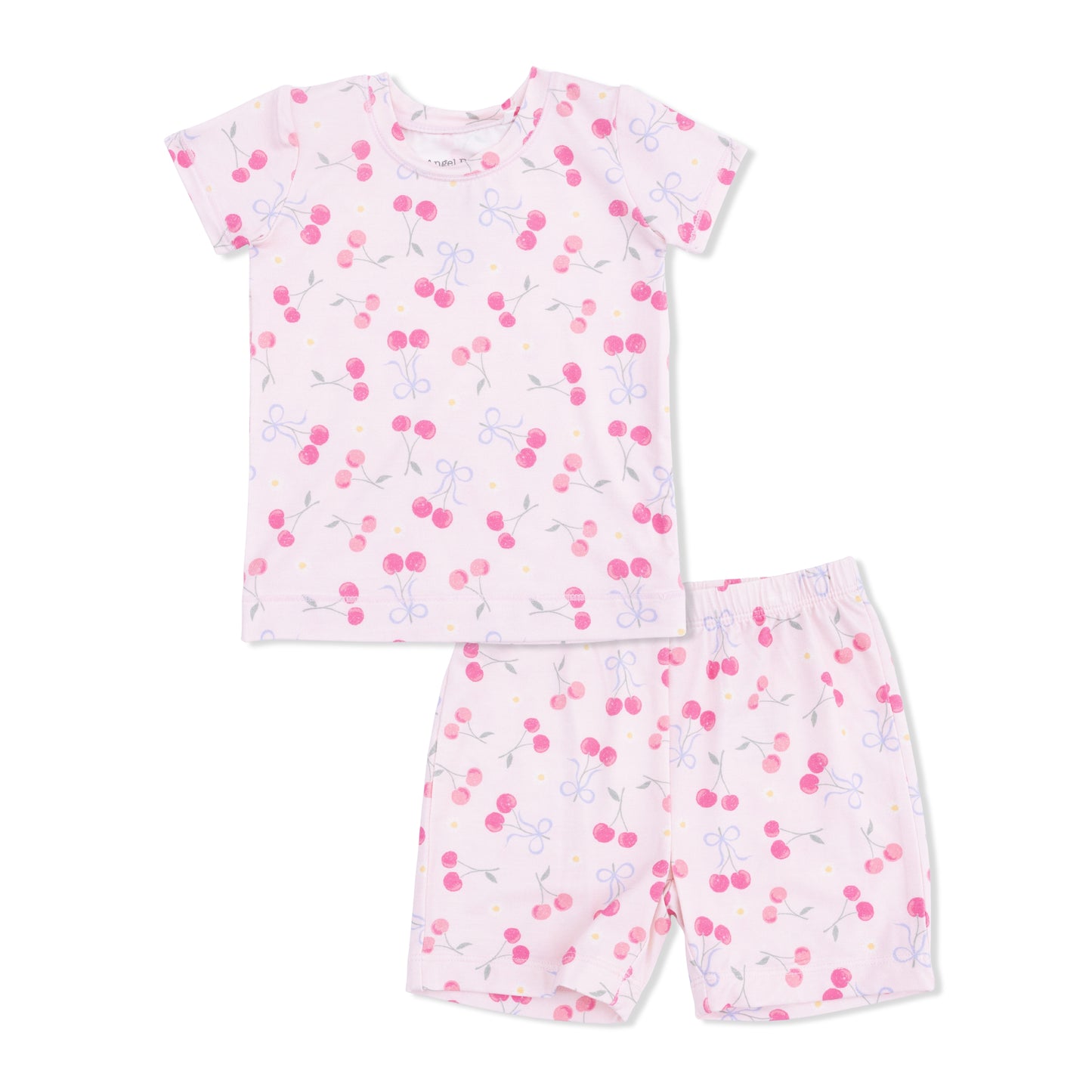 Sweet Bow Cherries Loungewear Short Set