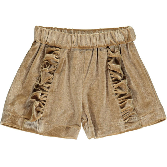 Paisley Shorts - Gold