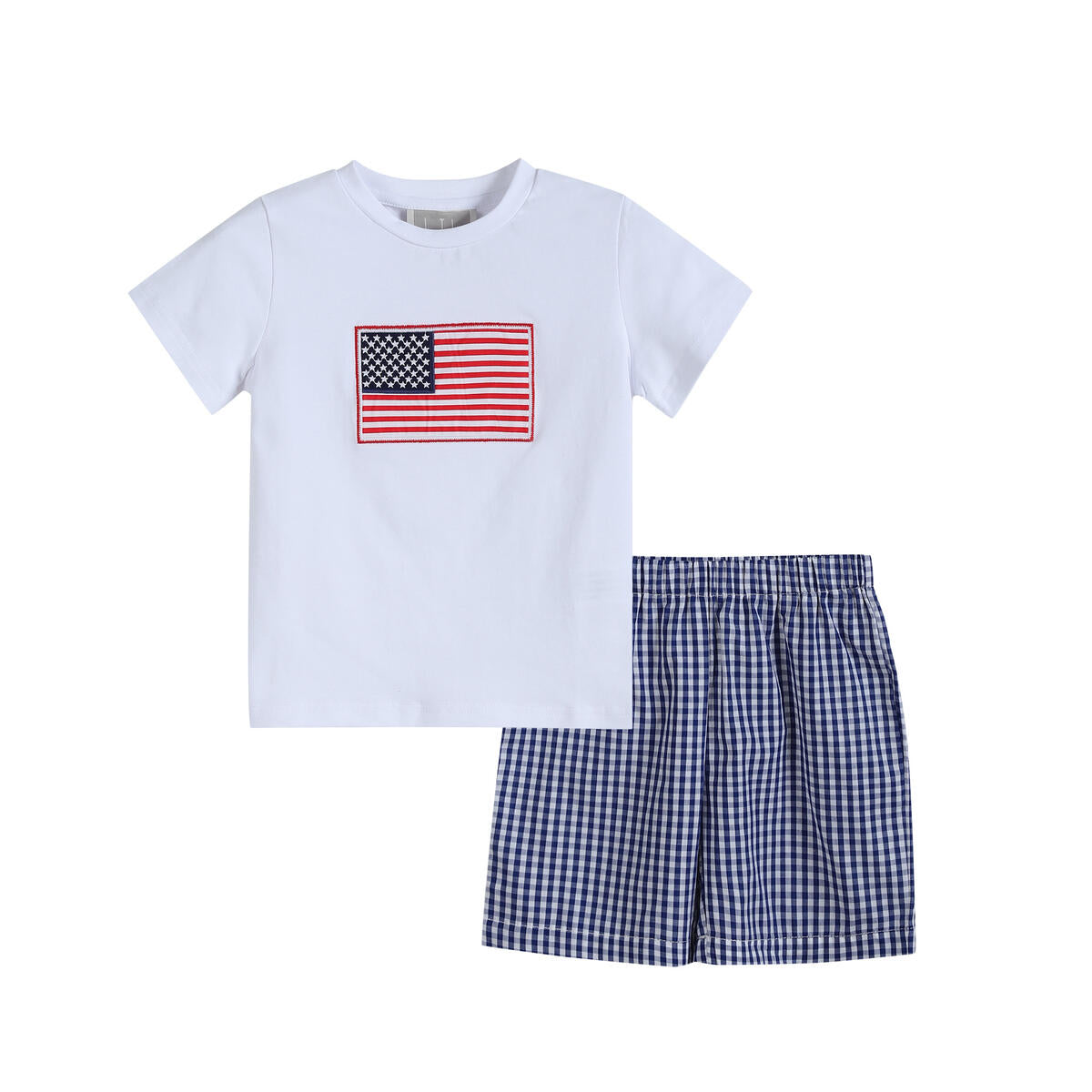 USA Flag Shorts Set