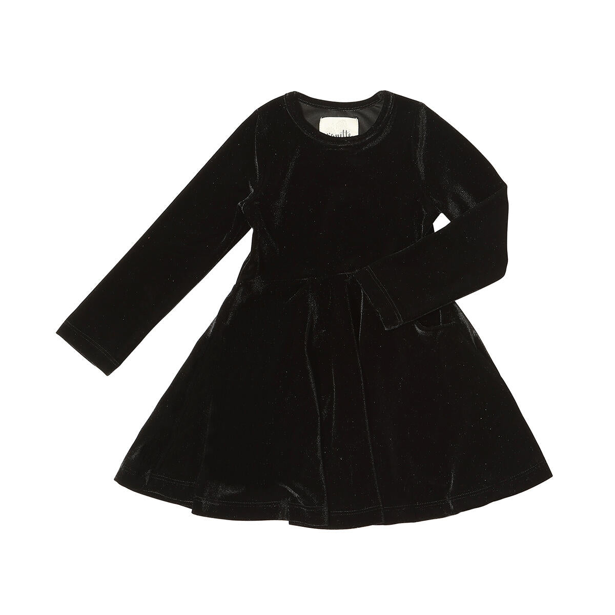 Merilee Dress - Black Velvet