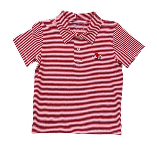 Red Game Day Polo