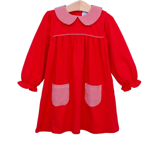 Abigail Dress - Red