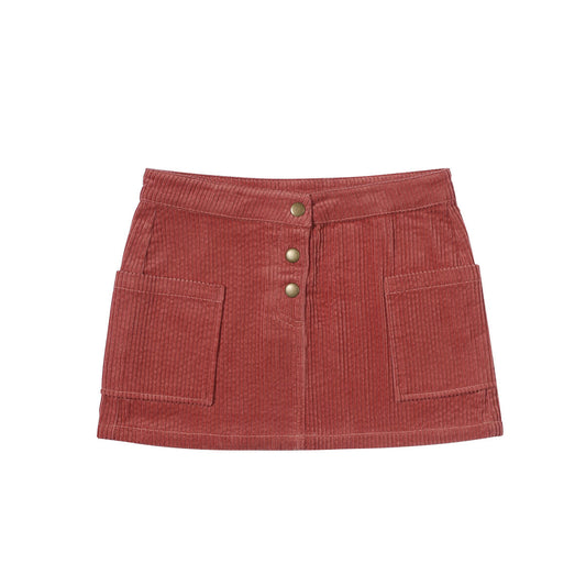 Daphne Skirt - Cranberry