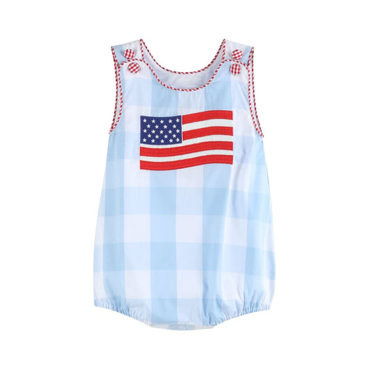 American Flag Romper