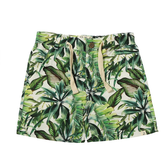 Mahalo Shorts - Green Palm