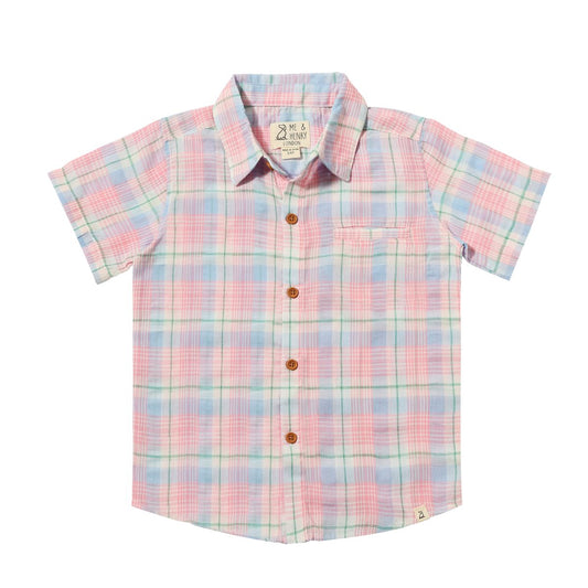 Newport - Pink/Blue Plaid