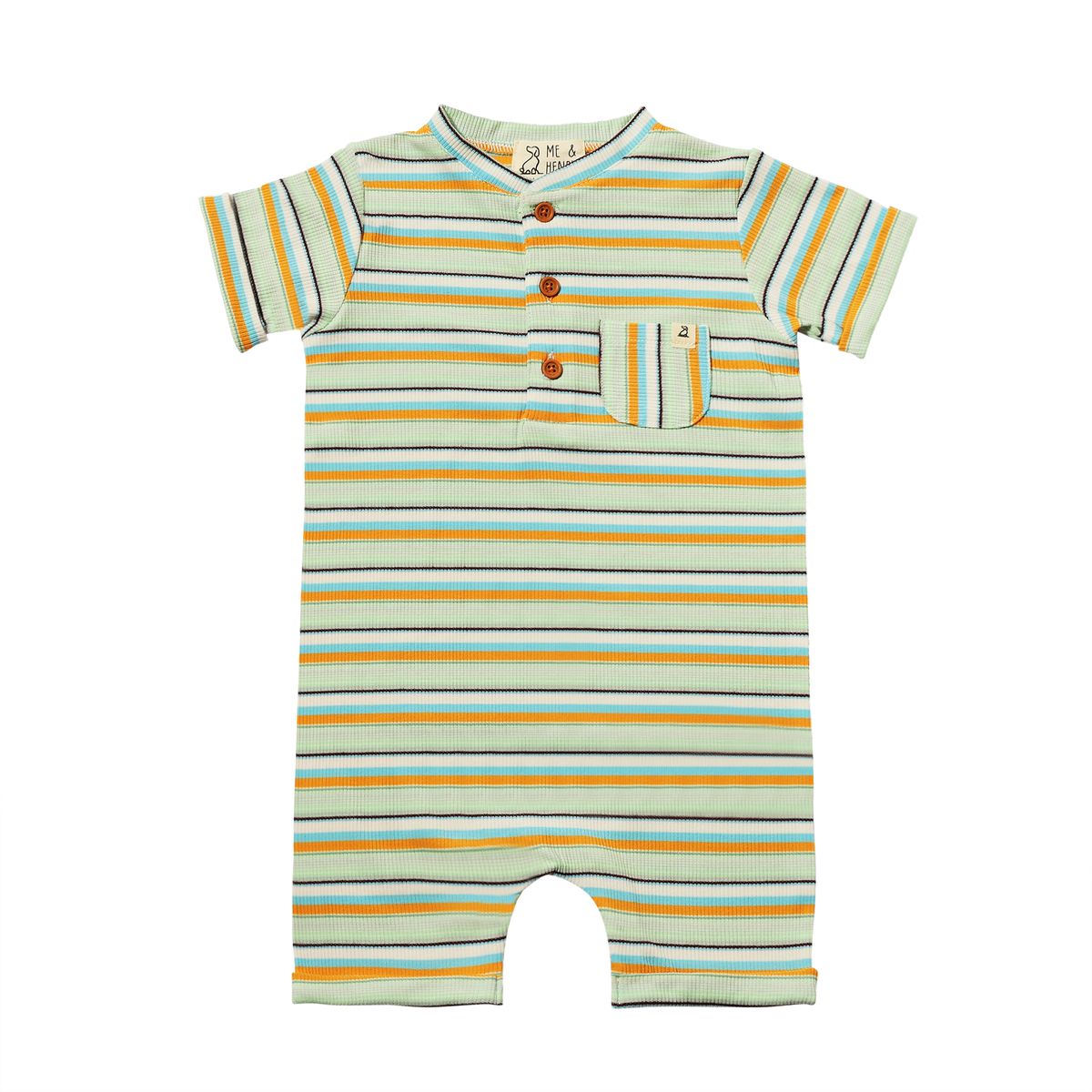 Camborne Romper-Stripe