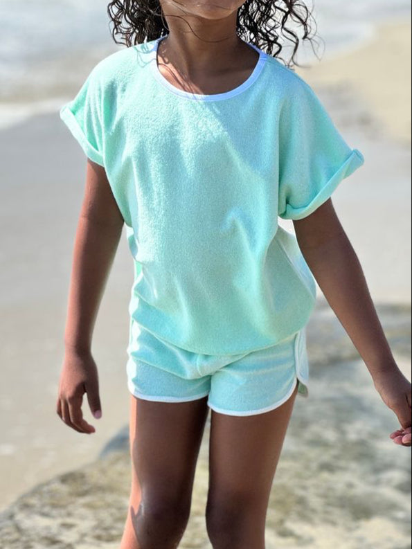 Stacey Tee - Seafoam Green