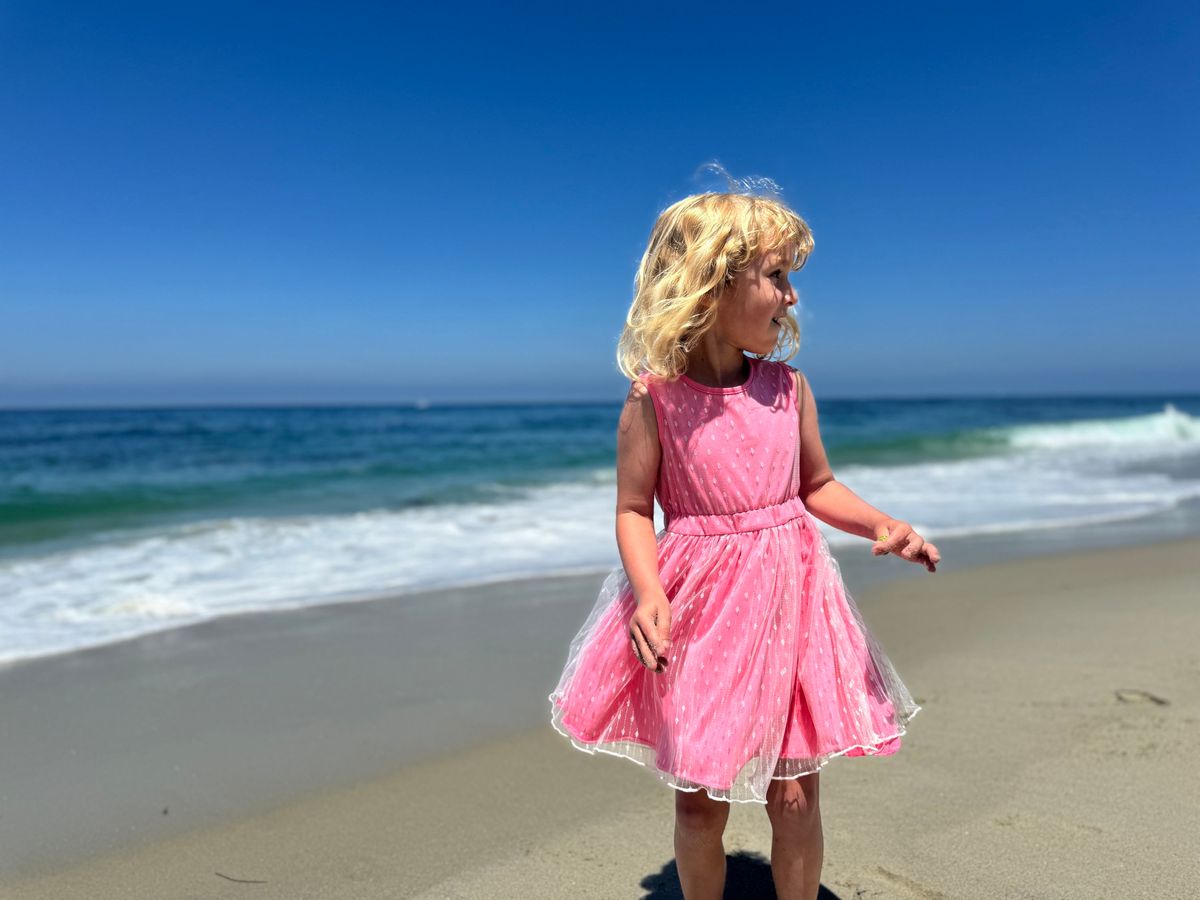 London Dress - Bright Pink