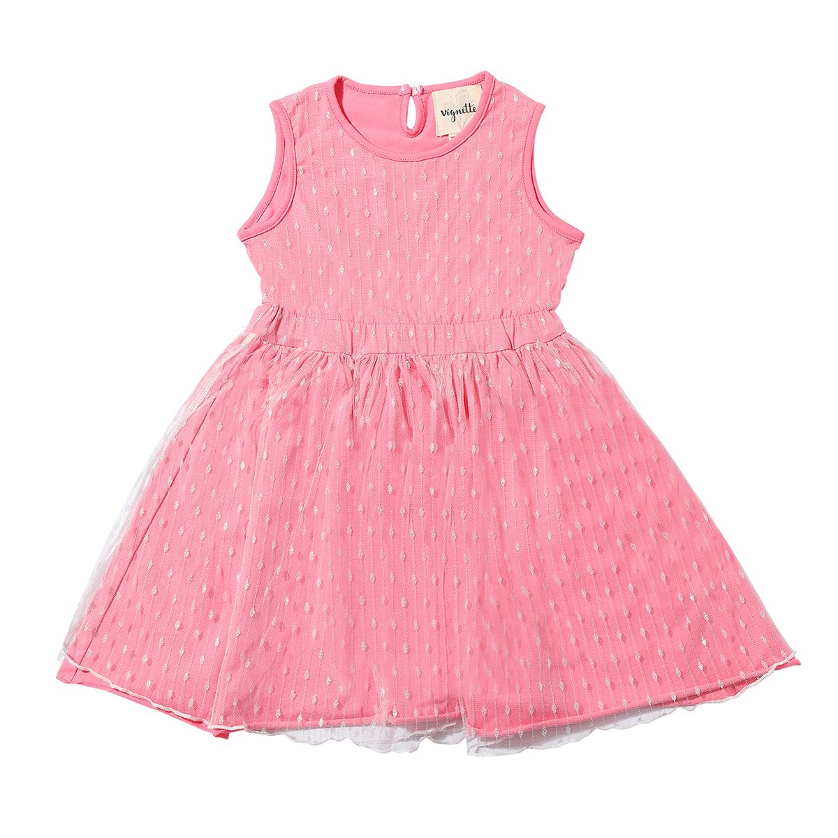 London Dress - Bright Pink