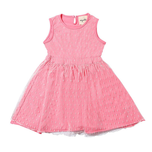 London Dress - Bright Pink