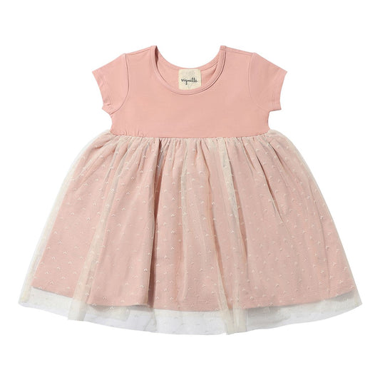 Nicole Dress - Dusty Rose