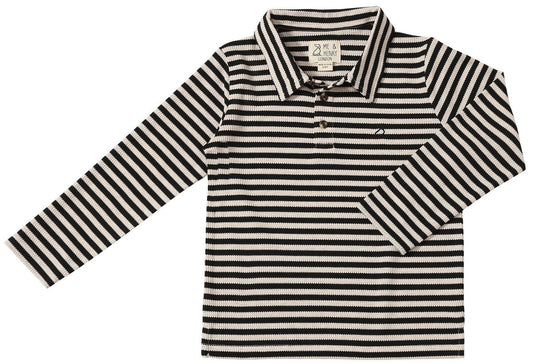 Spencer Polo - Black/Cream