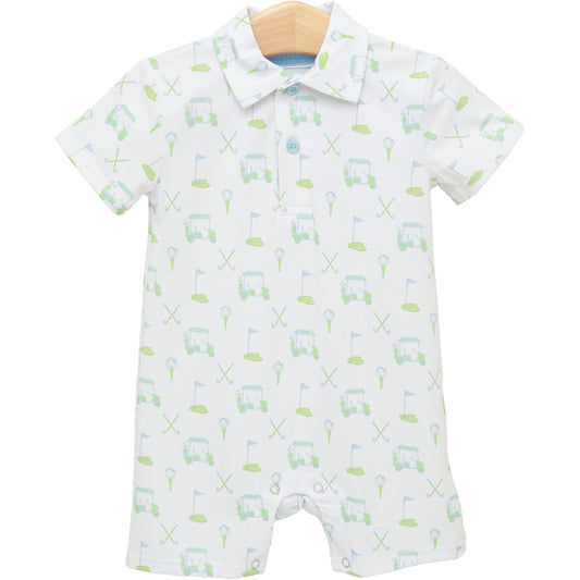 Caddy Club Polo Romper