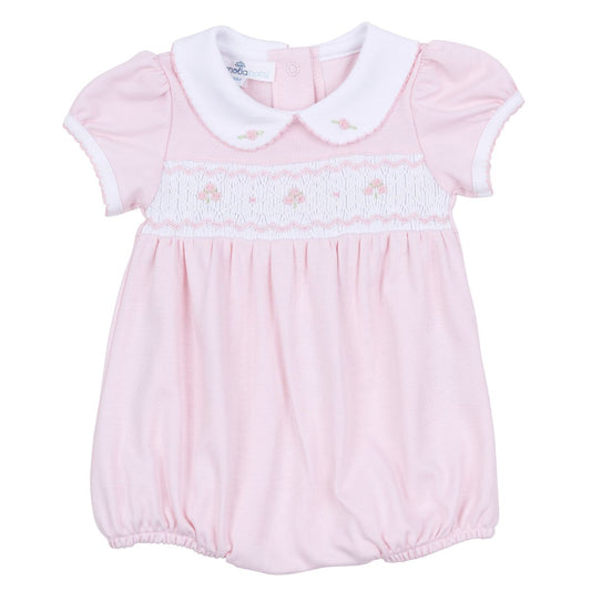 Lillian and Landry's Pink Smock Collar Bubble