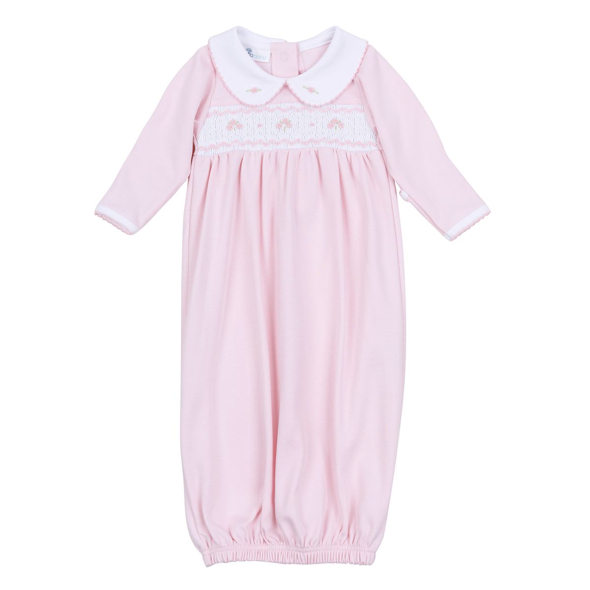 Lillian and Landry's Smock Collar Gown