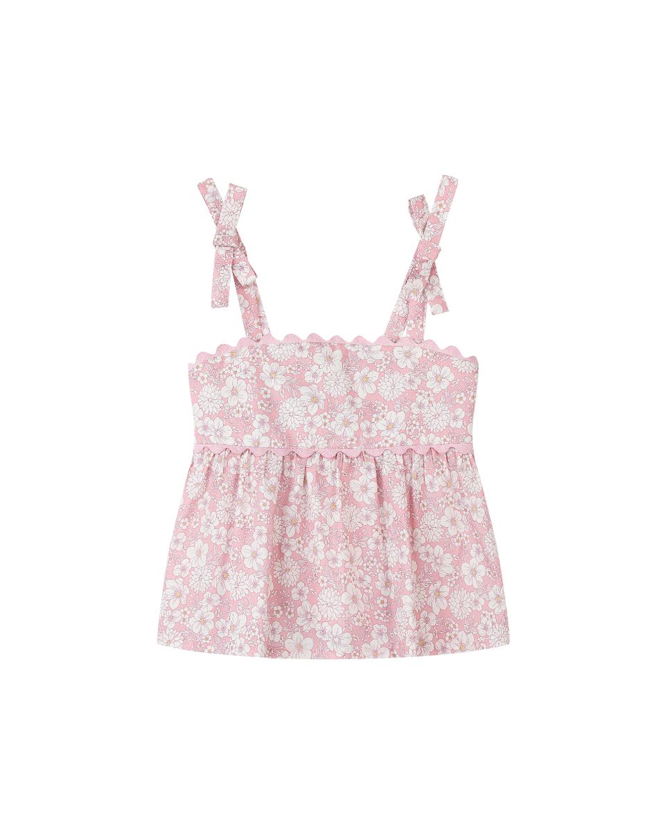 Pink Floral Short Set