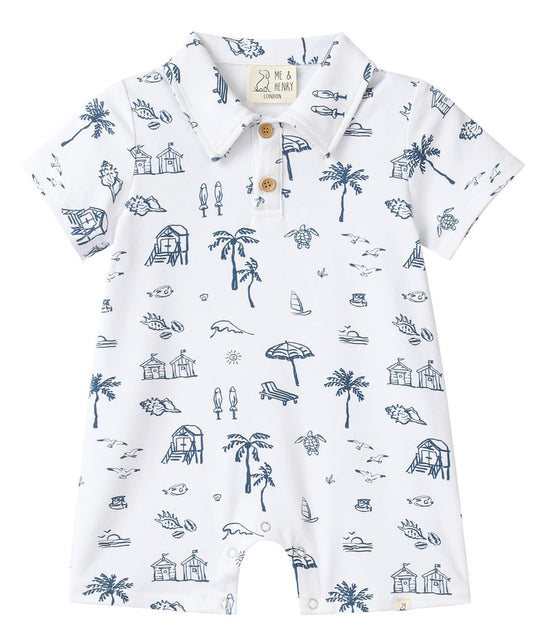 Drift Romper - Beach