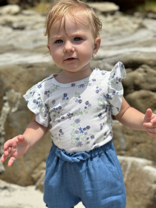 Wren Onesie - Floral