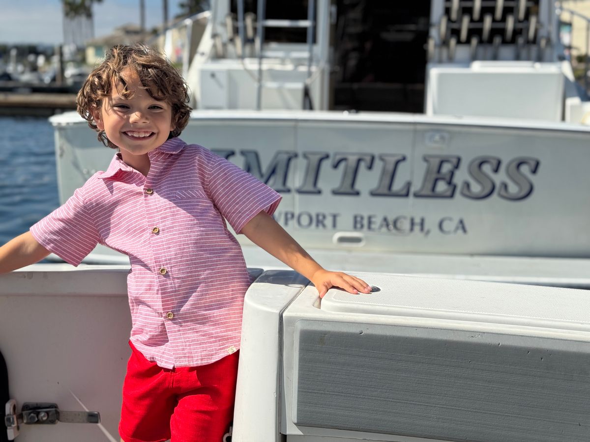 Newport Woven Shirt - Red Stripe