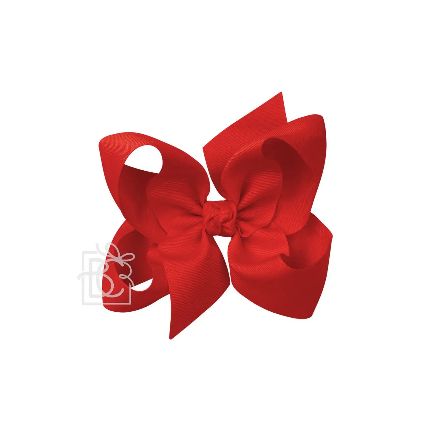 6.5" Red Grosgrain Bow