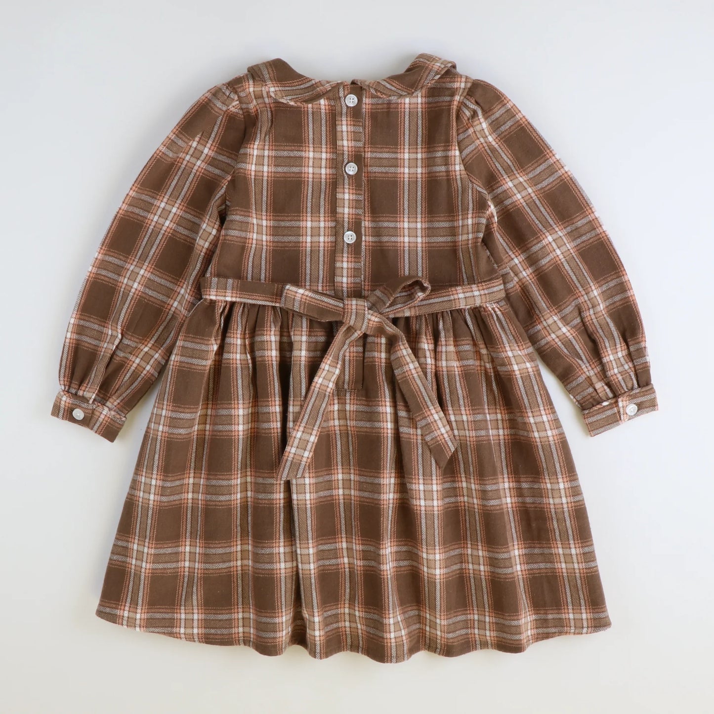 Fall Flannel Dress