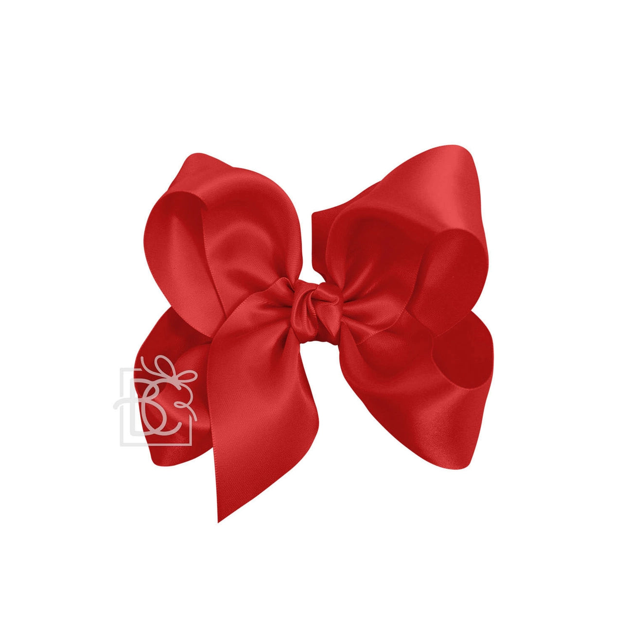 5.5" Satin Bow - Red