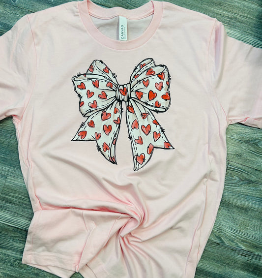 Women’s Heart Bow Tee