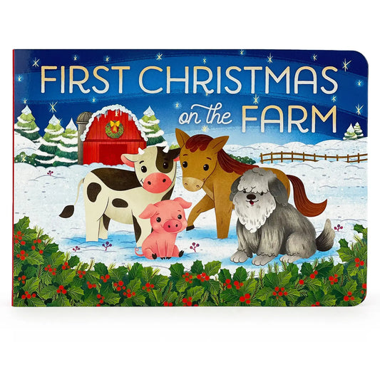 First Christmas on the Farm Board Book