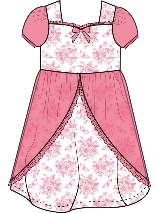 SoftSnooze Pink Princess Nightgown
