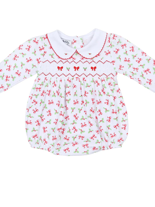 Chloe's Smock Collar Print Bubble