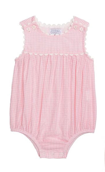 Pink Ric-Rac Gingham Bubble