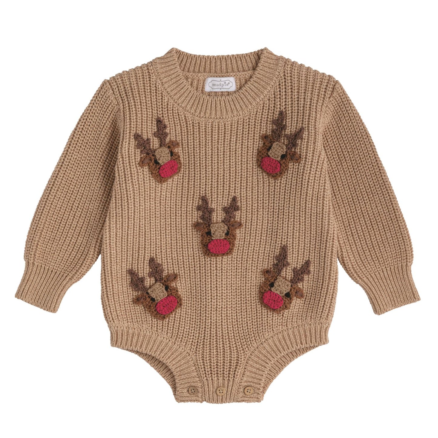 Scattered Reindeer Sweater Bubble