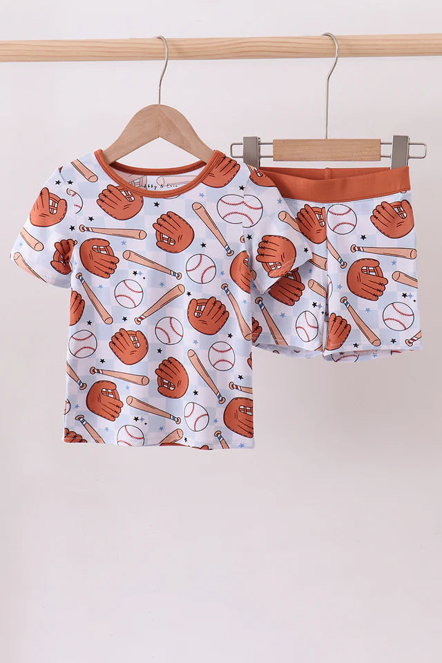 Baseball Bamboo PJ Set