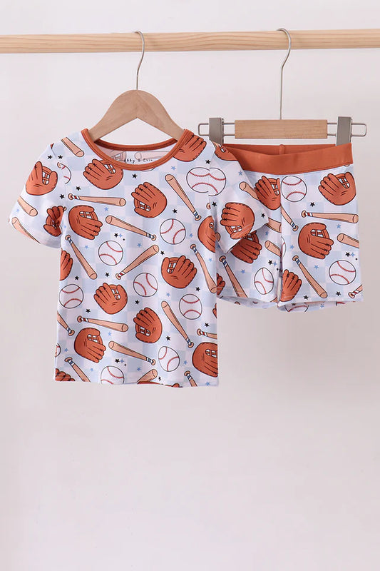 Baseball Bamboo PJ Set