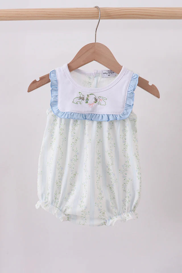 Floral Bunny Embroidery Bubble