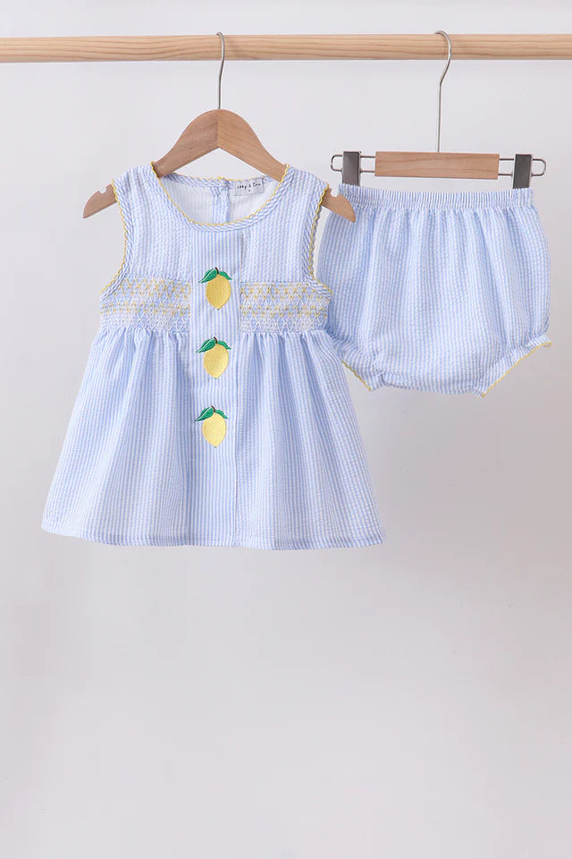 Lemon Dress and Bloomer