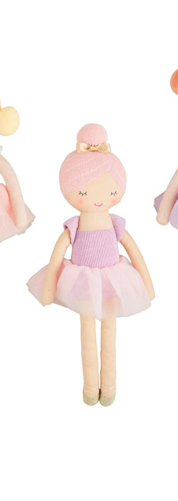 Ballerina Plush Doll - Pink