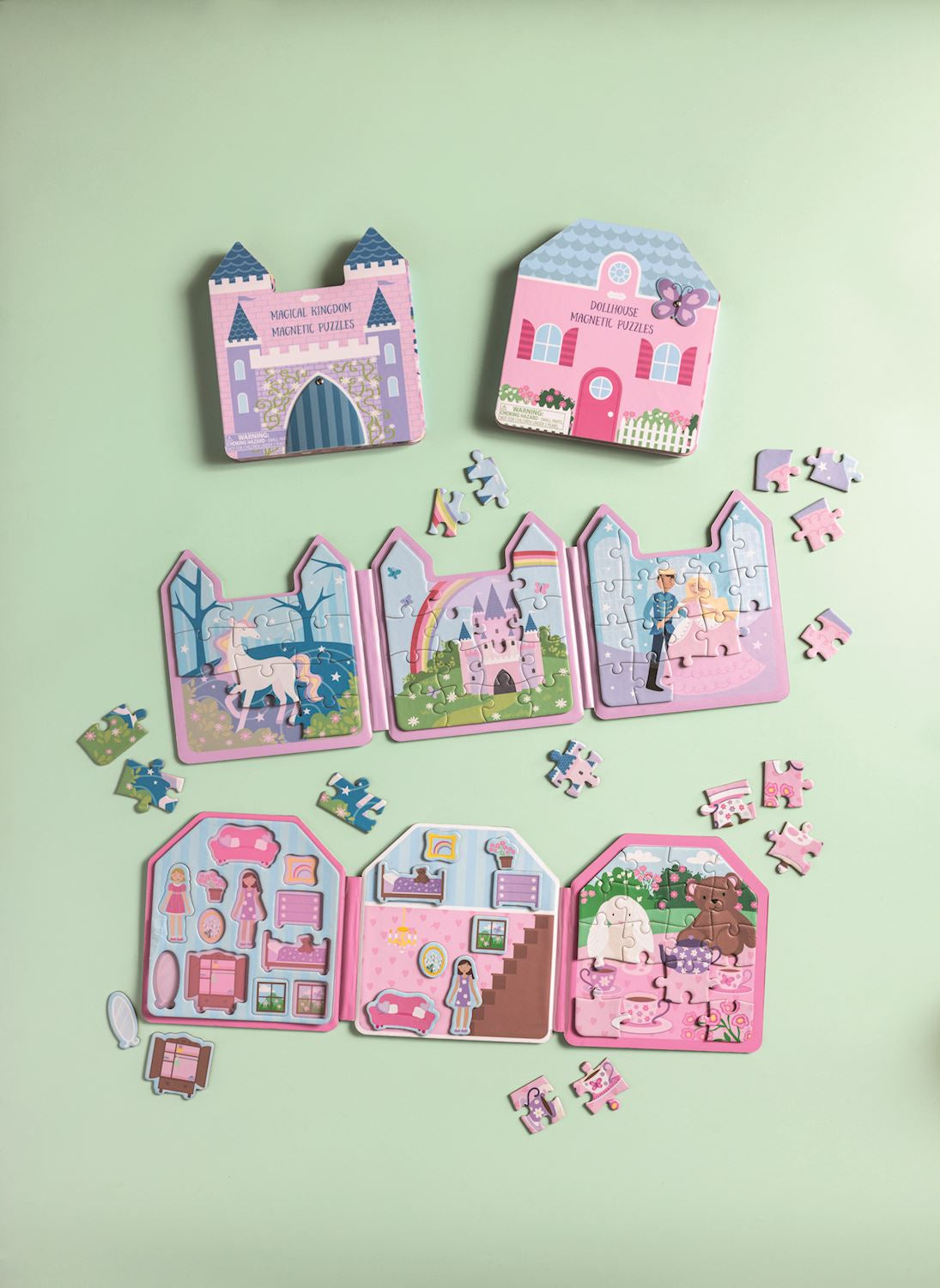 Dollhouse Magnetic Puzzle Book