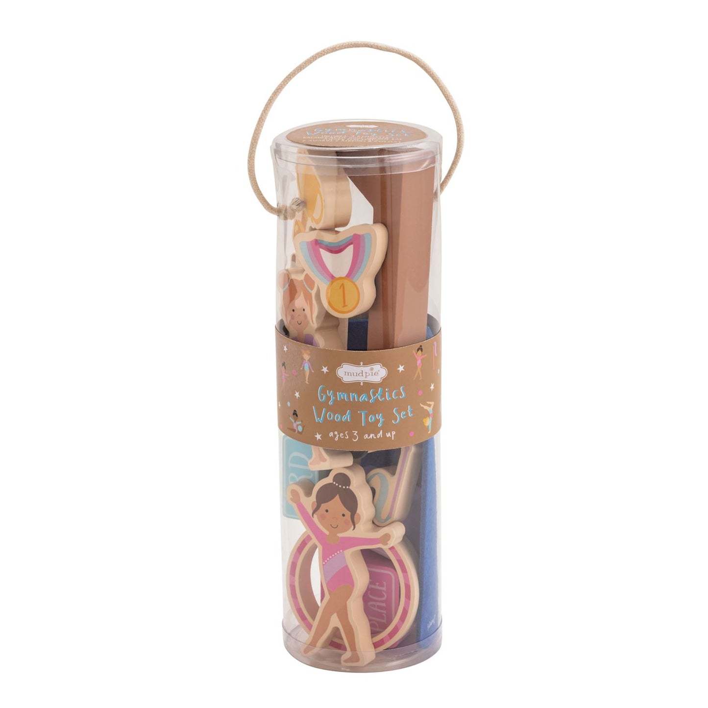 Gymnastics Wood Toy Set