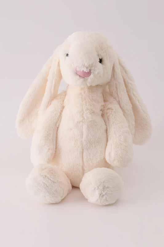 Off White Plush Bunny