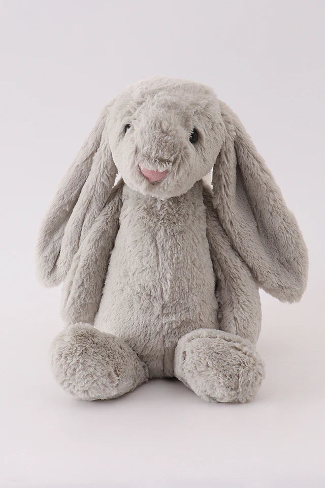 Gray Plush Bunny