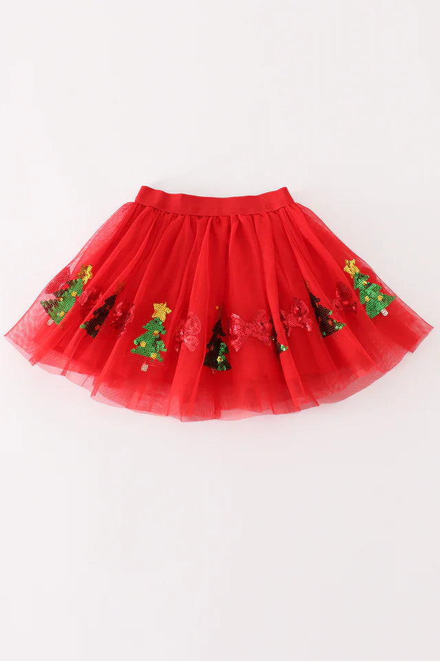 Christmas Trees Sequin Tutu