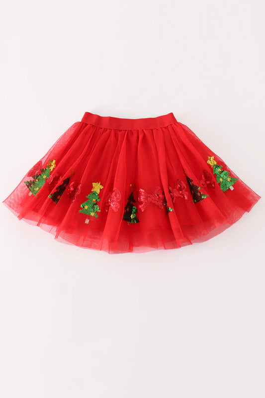 Christmas Trees Sequin Tutu