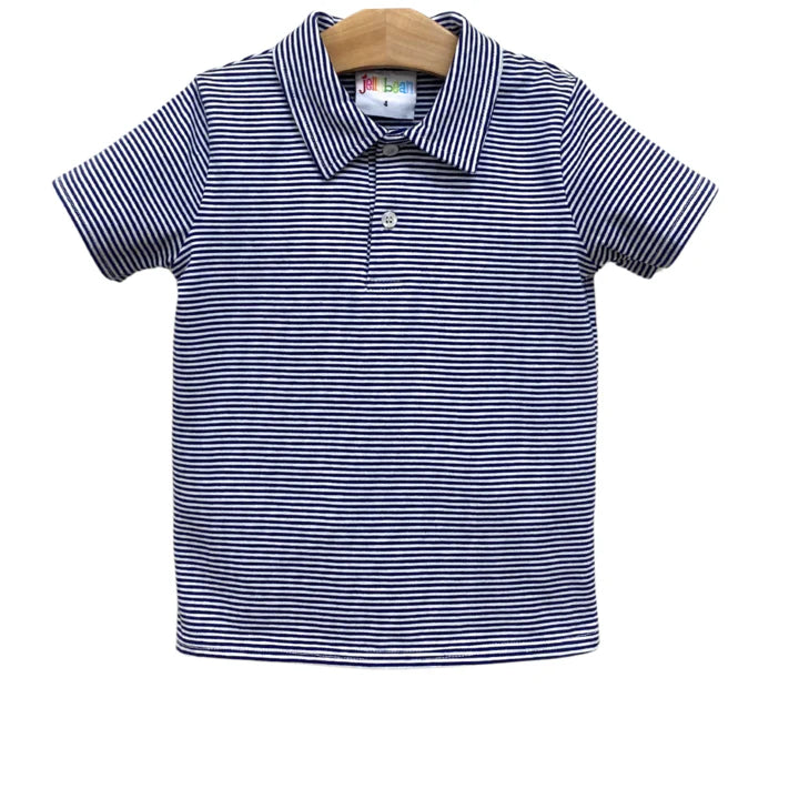 Michael Polo - Navy Stripe