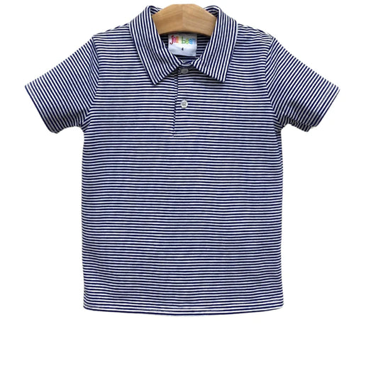 Michael Polo - Navy Stripe